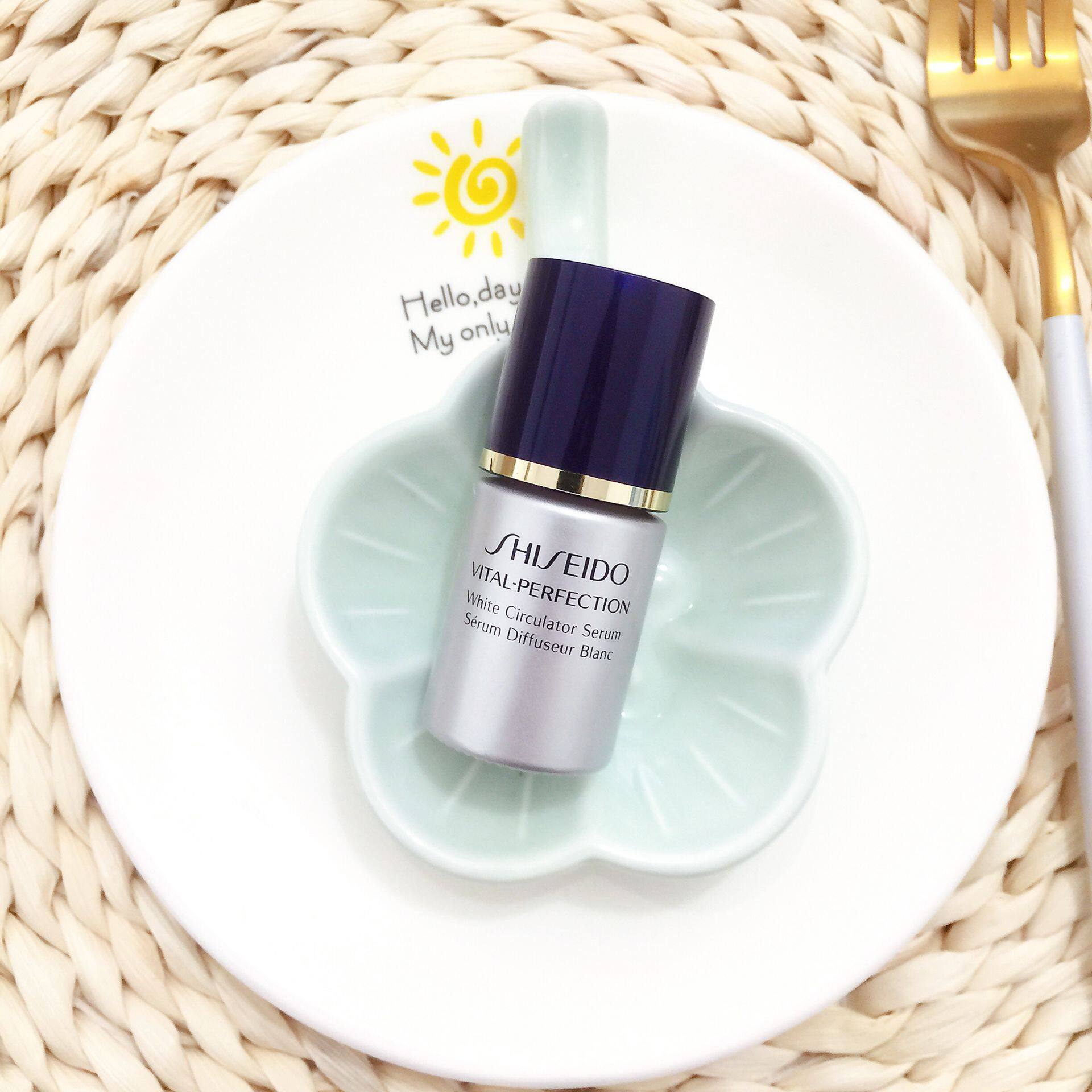 资生堂悦薇珀翡臻白精华液10ml 紧致精华 美白淡斑 中小样