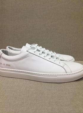 3701女 1528男 comm小白鞋手工情侣款真皮头层牛皮内里平底板鞋