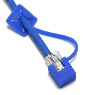 水晶头网线RJ45保护套防丢硅胶防尘防刮耐用5类超6类适用