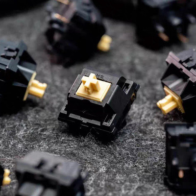 Y3轴HIFI线性轴体闷轴热插拔机械键盘码字游戏MZ轴厂润三种压力