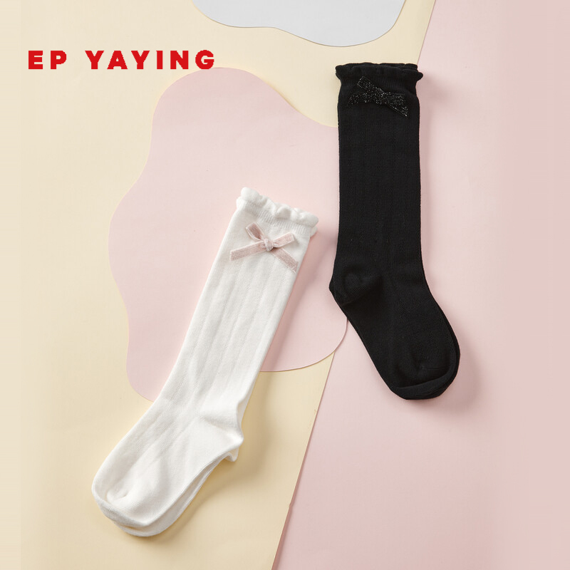 [商场同款]EP雅莹童装2021秋冬女童新款洋气甜美蝴蝶结中筒袜袜子|msdalam kategori Kanak-kanak/Bayi/Keluarga dipasang, sarung kaki kanak-kanak (0-16 tahun) - dari Buy2taobao.com untuk memberikan perkhidmatan ejen Taobao profesional membeli