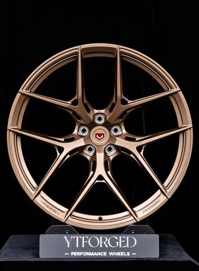 VOSSEN S21-01 22寸特调哑光古铜色/极限内凹 单片式锻造轮毂