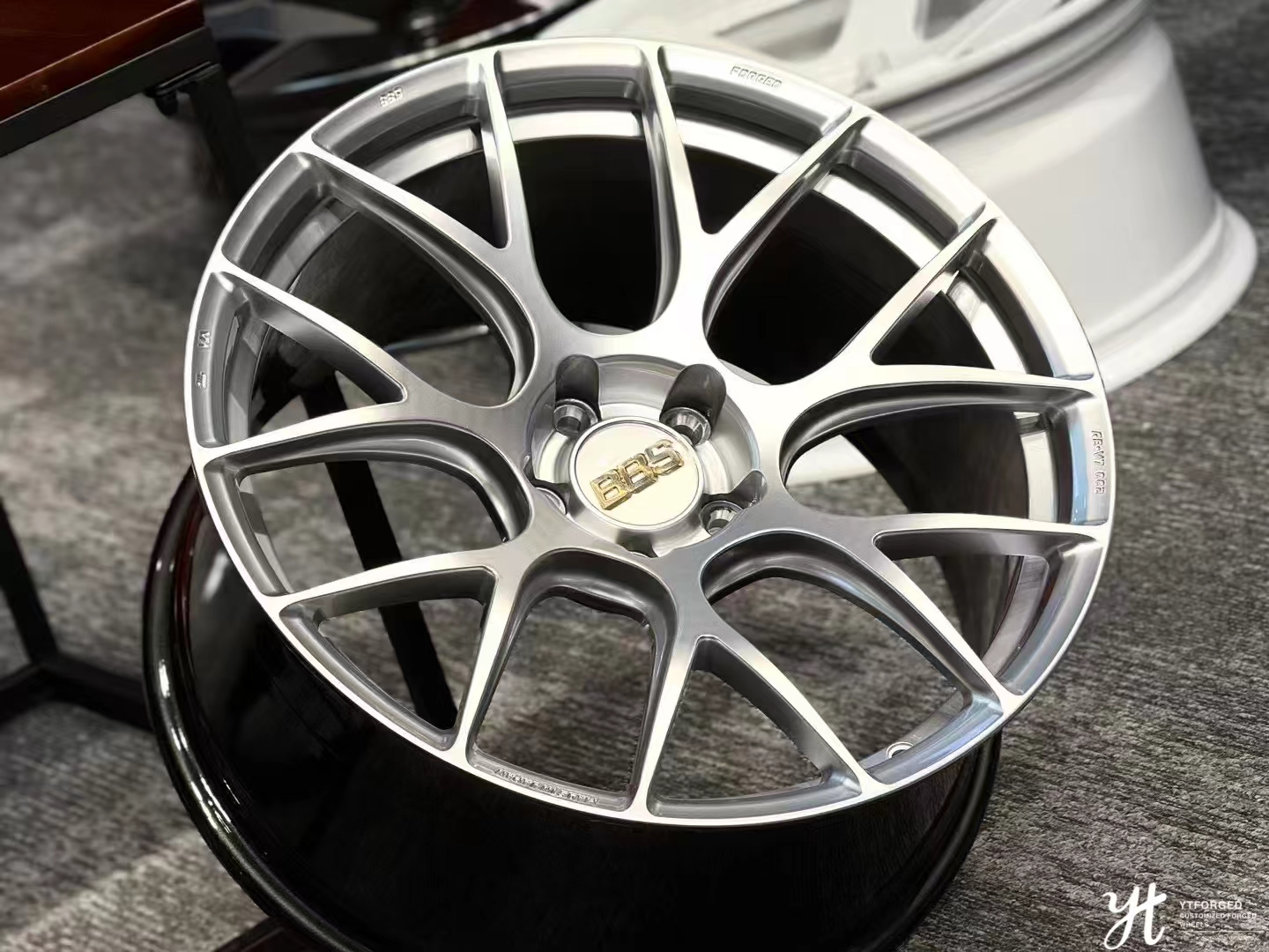 BBS RE-V7 19寸改装轮毂DS银色 日系改装轮毂 定制锻造轮毂