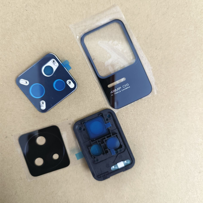 适用红米K40S镜框镜片镜头盖K50后置摄像头镜片K50pro相头框底座