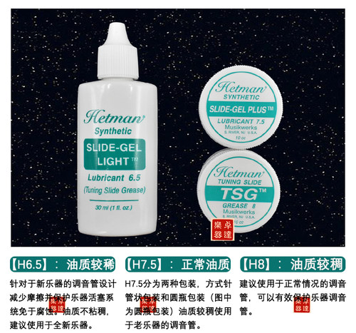 顺滑乐器保养Hetman专业号油