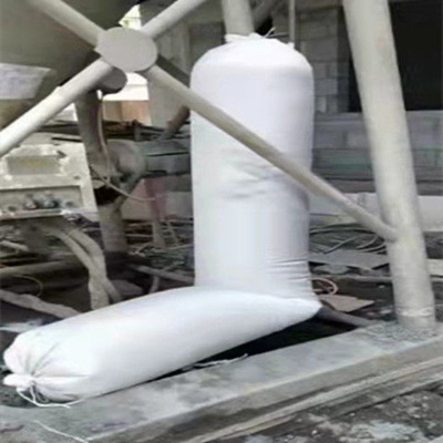 干粉砂浆罐打灰袋除尘袋水泥干混预拌罐卸料防尘袋防水防挂灰布袋