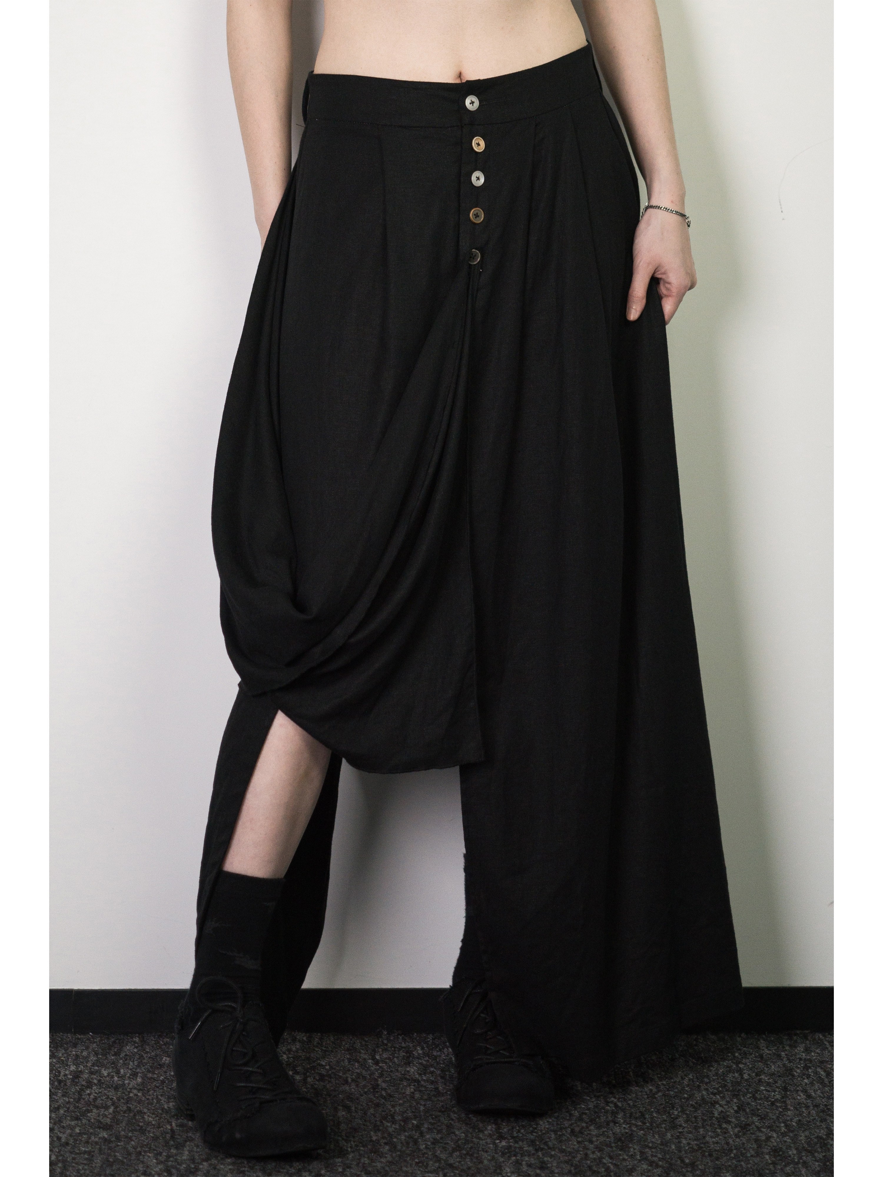 凌鸦ILNya-凋离飘布长裙