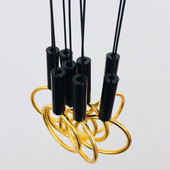 服装 橱窗展示架钢丝吊架悬挂 店吊环吊挂衣架复古上墙挂钩挂衣钩