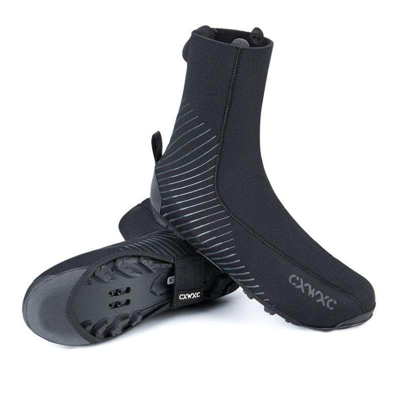 自行车骑行鞋套锁鞋套 山地公路车防风防水加厚鞋套 户外骑行装备