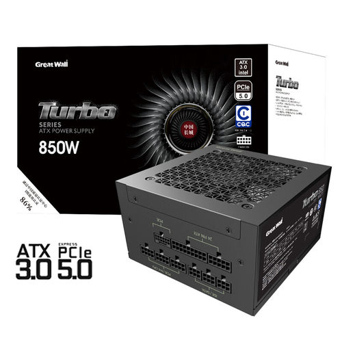 长城GW-850T台式机箱电源全模组电源ATX3.0电竞游戏电源PCIE5.0