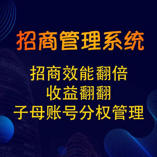 大咖推招商管理系统  抖IN招商团长系统 团长小程序 招商团长