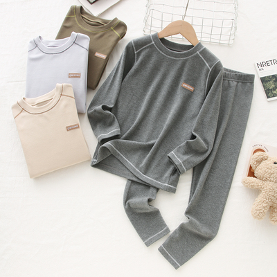 「轻暖实力派」儿童秋衣秋裤男童