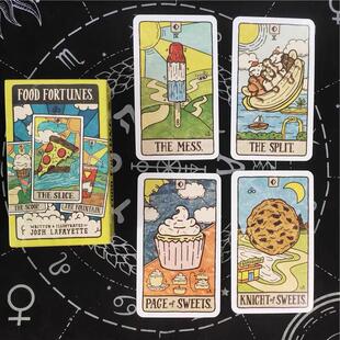 有中文翻译 美食幸运吃货taluo牌 英文桌游卡牌taro