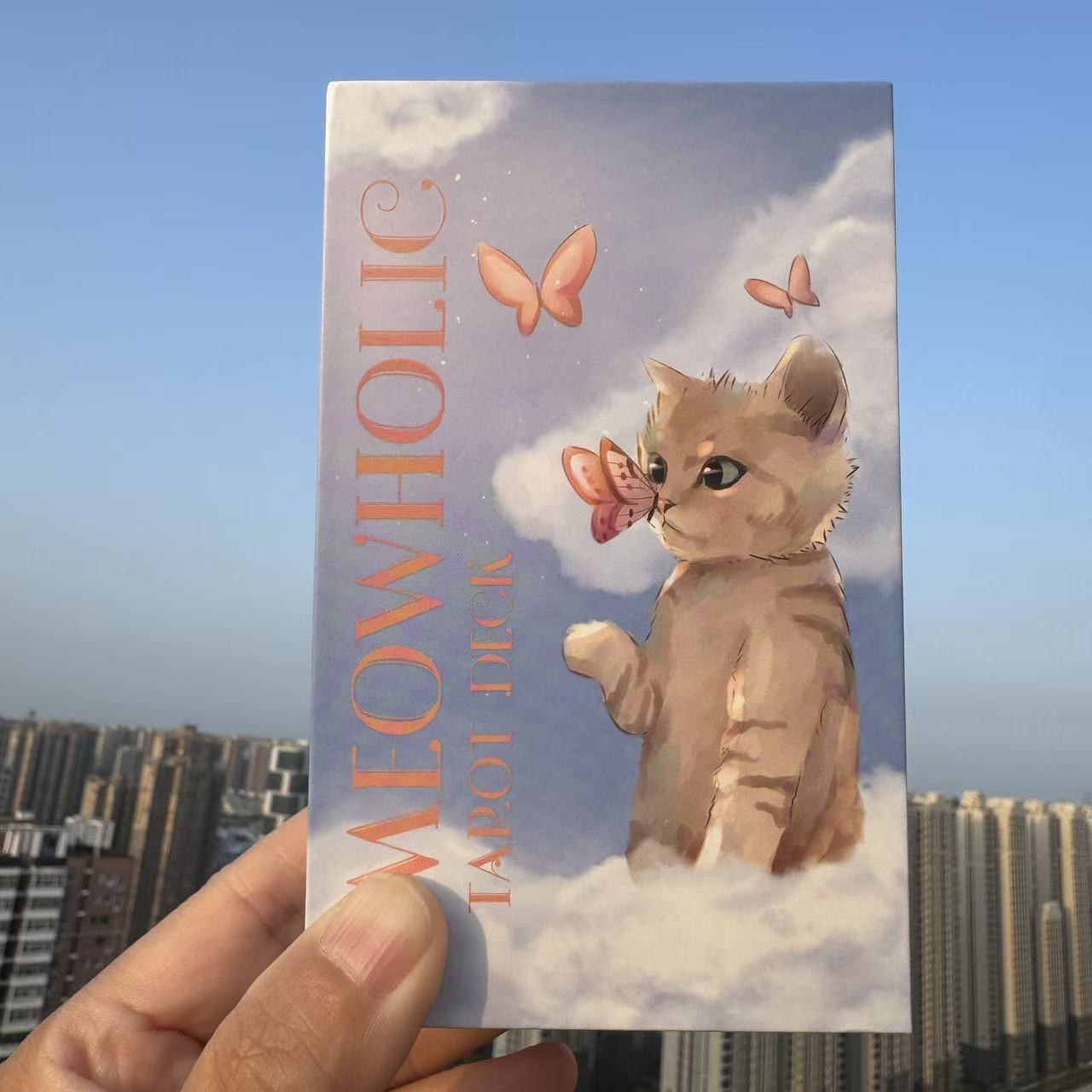 正版原创设计猫咪控塔罗牌韦特系原创治愈可爱风罗牌塔tarot图片