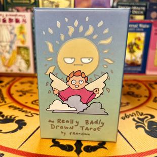 画的很糟糕塔罗牌韦特系桌游卡罗牌可爱风简笔画tarot