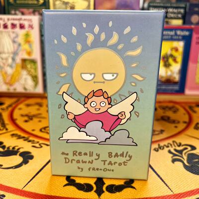 画的很糟糕塔罗牌可爱简笔画