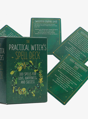 见习女巫 The practical witch's spell deck神谕卡桌游卡牌
