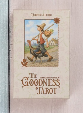 正版善意塔罗牌 The Goodness Tarot纯手绘原创桌游卡罗牌治愈系
