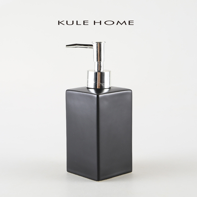 KULEHOME轻奢陶瓷洗手液瓶
