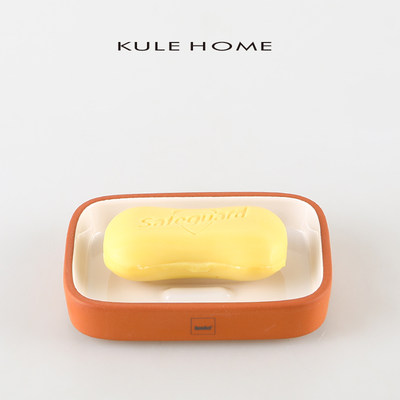 KULEHOME轻奢陶瓷肥皂盒