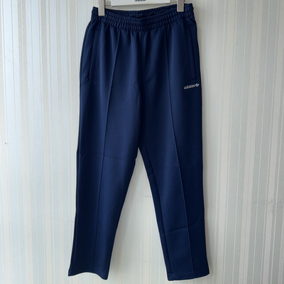 潮包背 现货 Adidas 三叶草男款运动休闲直筒长裤 IW3232