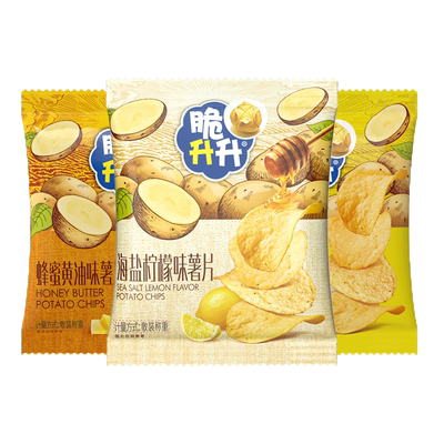 【店播专属】脆升升薄脆小薯片12包