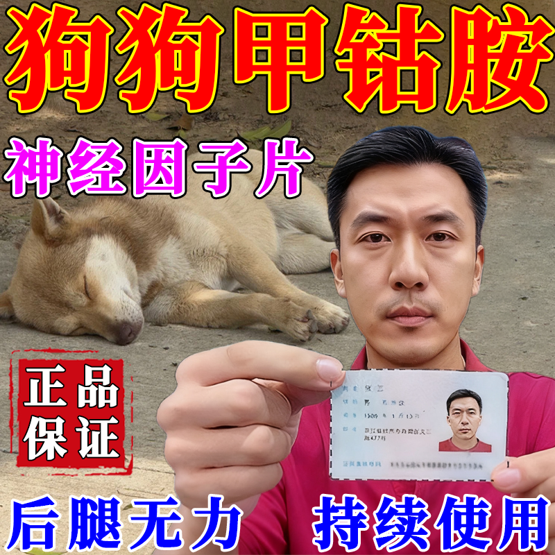 【早用修复】狗狗神经专用甲钴胺药猫狗后腿无力神经因子专用药片