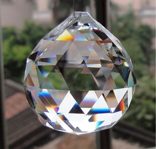 灯饰水晶球珠帘门帘串珠diy水晶灯配件材料散珠坠子珠子吊球吊坠