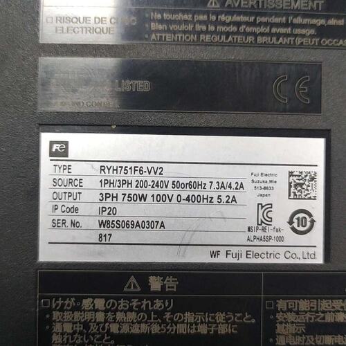 议价驱动器RYH751F6-VV2RYH401F6-VV2RYH152F6-VV2