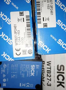 议价A254*光电开关WTB27-3P2461，正品1044163