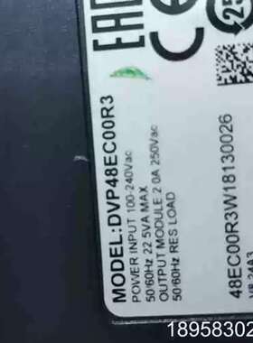议价供应PLC DVP48EC00R3，实物拍摄，功能包好，