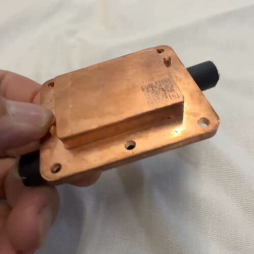 议价纯铜水冷头，tesla显卡GPU散热器