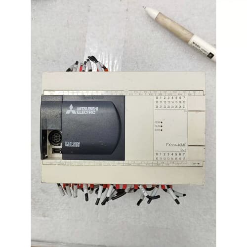 议价s菱PLC FX3GA-40MR-CM，，功能正常，