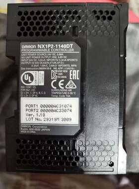 议价PLC NX1P2-1040DT 实图，成色新