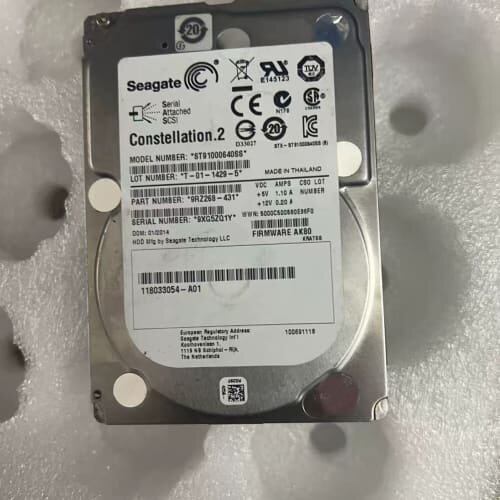 议价希捷1T sas st91000640ss，侧面有腐蚀，硬盘