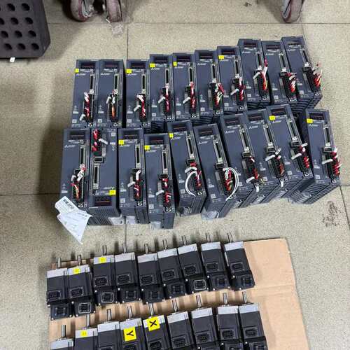 议价伺服驱动器MR-JE-10A，配电机HG-KN13J-S