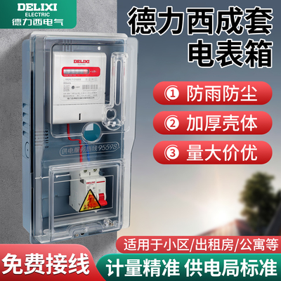 【三年质保】德力西成套电表箱