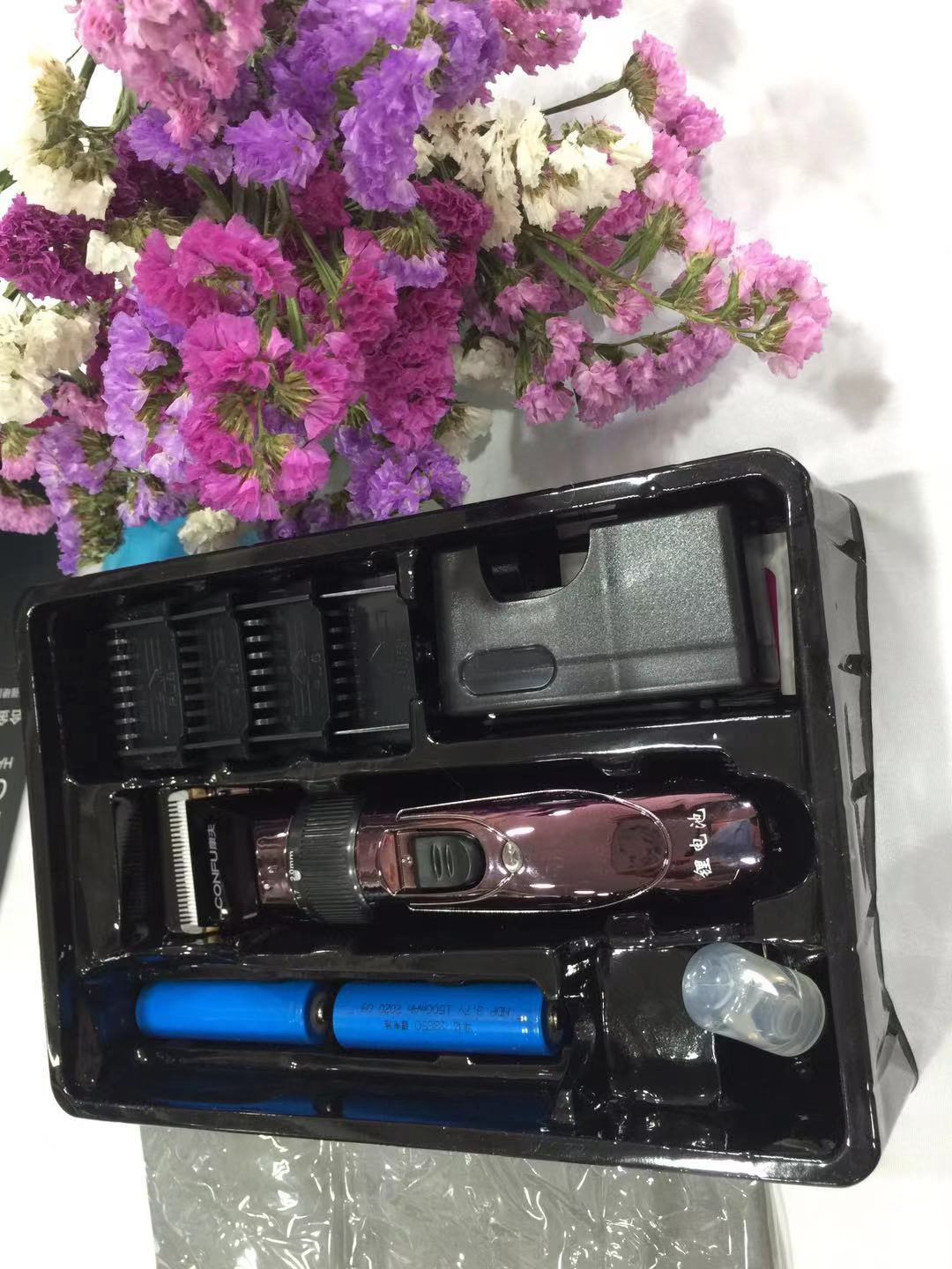 CONFU康夫电推理发器美发造型电推剪送围布家用充电儿童成人男士