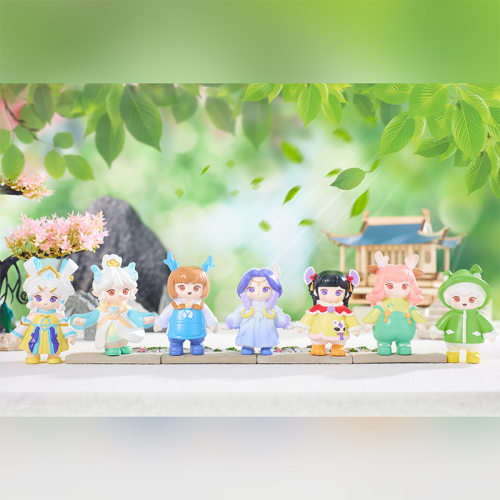 创意新款yuan梦星星二代潮玩盲盒卡通周边公仔树脂工艺品直销代发