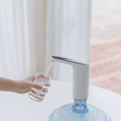 桶装水抽水器自动上水饮水机水龙头压水器抽水机纯净水矿泉水