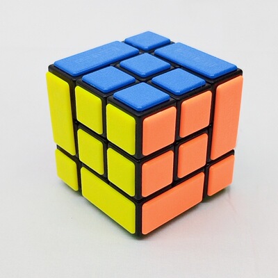 梯色 “口袋”捆绑三阶魔方Cubetwist Bandaged Cube限制旋转魔方