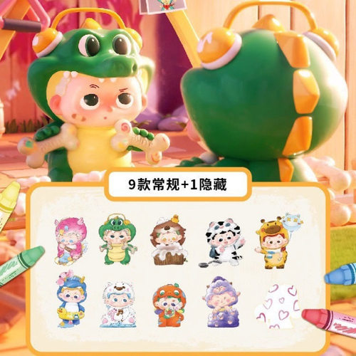 Pidol想送你盲盒可爱手办摆件小礼品潮玩树脂桌面公仔摆件批发款