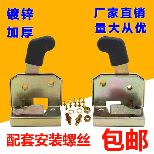 半封闭电动全棚工程车门锁