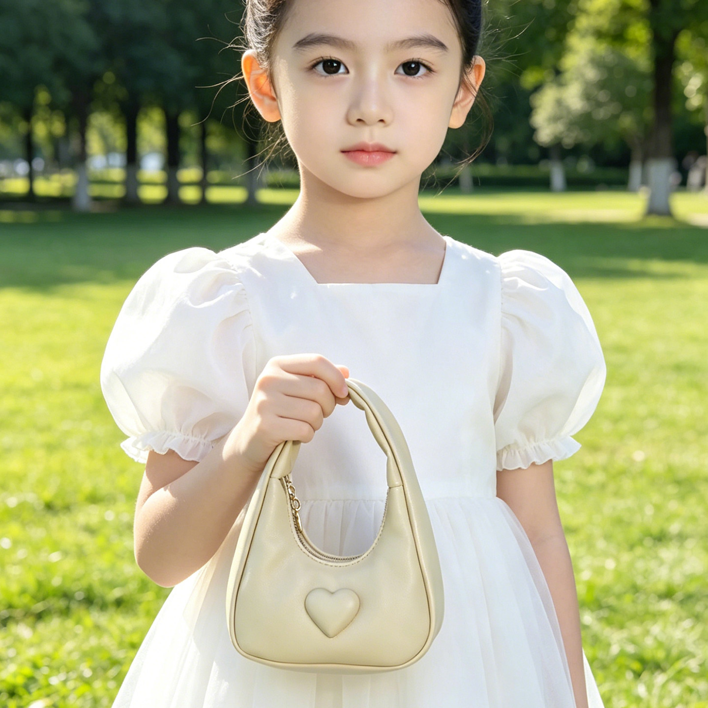 儿童手提包女孩洋气可爱外出小拎包小包包女公主时尚女童新款小众
