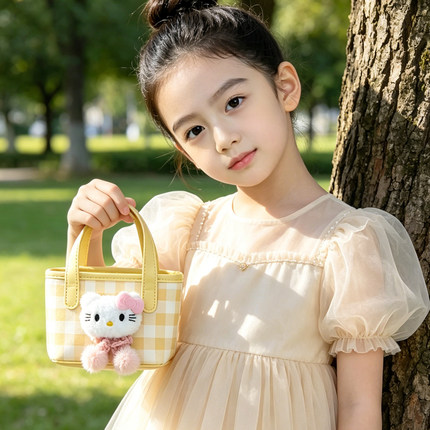 可爱时尚女童儿童斜挎包2026新款甜美迷你小包包外出手提包单肩包