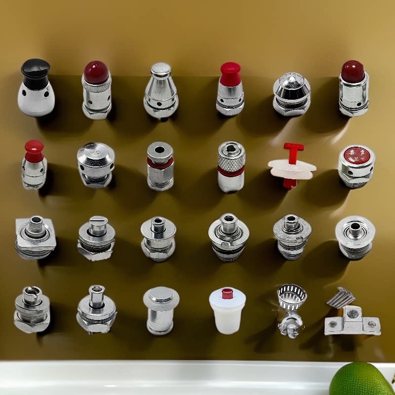 铝制高压锅止推阀配件压力锅自锁阀止开阀自锁阀浮子阀保险报警阀