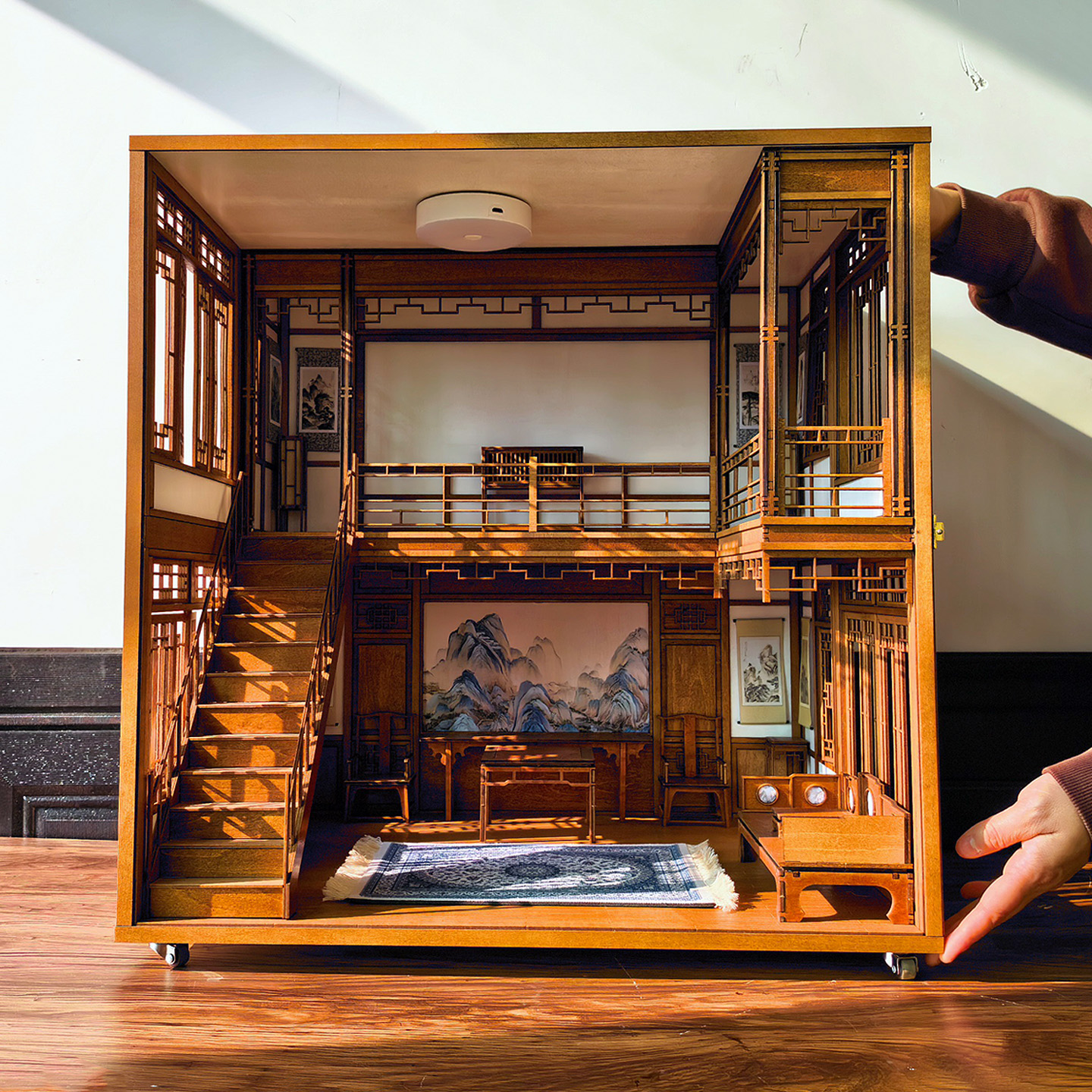 墨墟12分娃屋材料包成品