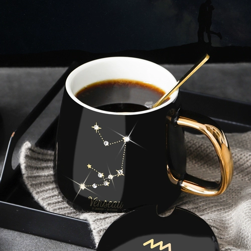 Керамическая высококачественная чайная чашка для влюбленных для домашнего использования, изысканный стиль