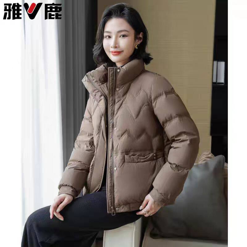 羽绒服女短款轻薄洋气保暖外套潮