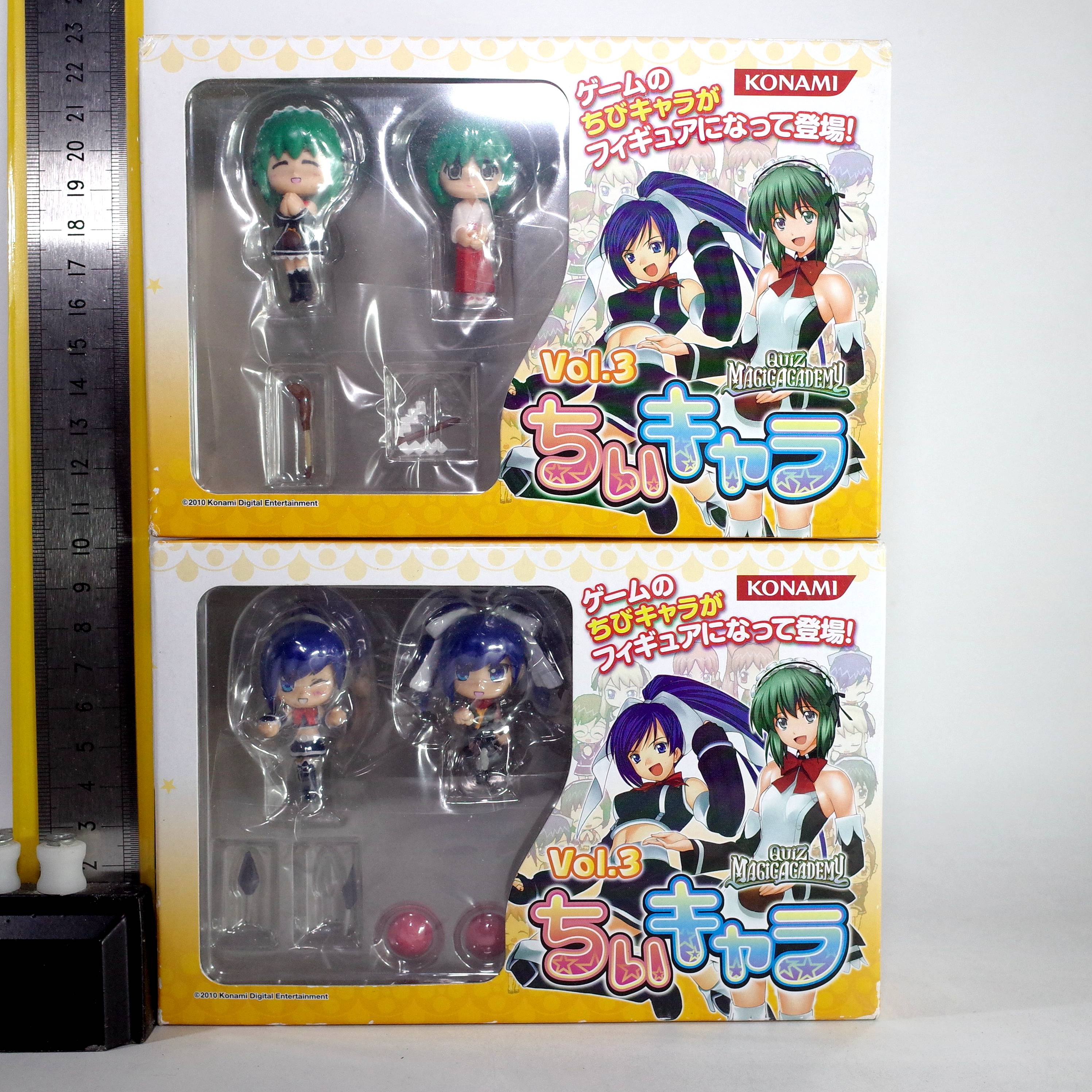 全新日版现货 KONAMI 问答魔法学园 理爱儿 百合 Q版盒蛋 景品